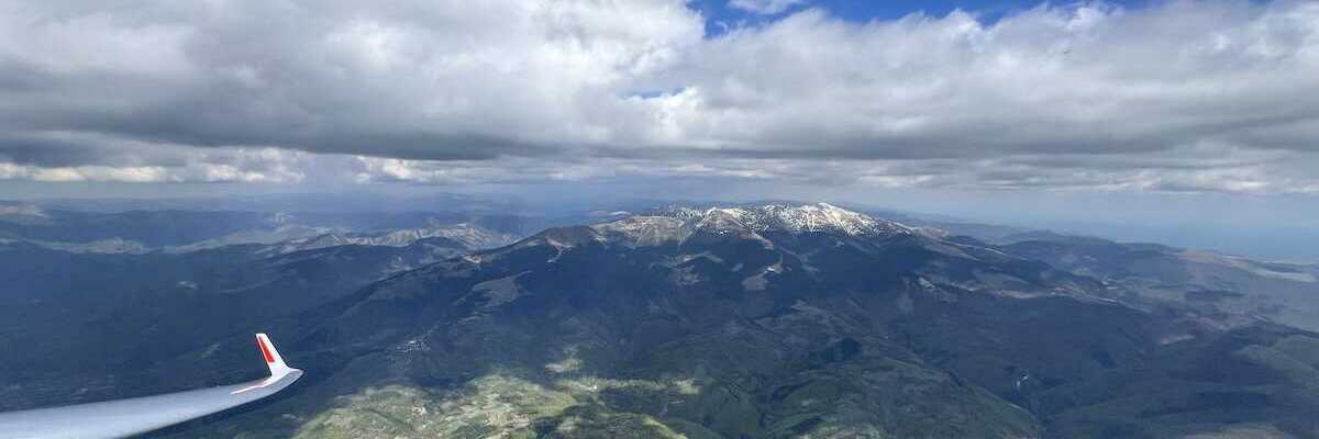 Verortung via Georeferenzierung der Kamera: Aufgenommen in der Nähe von Petrosani, Rumänien in 2900 Meter